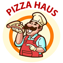 Pizza Haus logo.